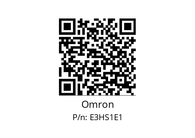   Omron E3HS1E1