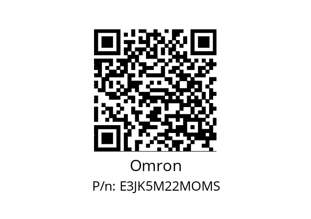   Omron E3JK5M22MOMS