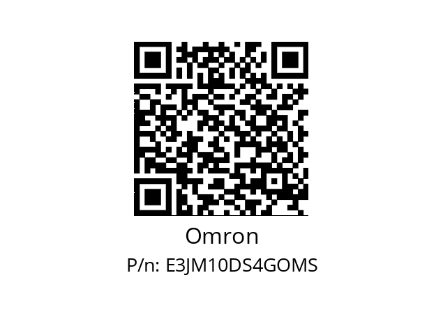   Omron E3JM10DS4GOMS