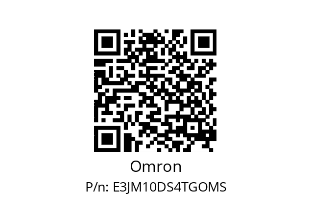   Omron E3JM10DS4TGOMS