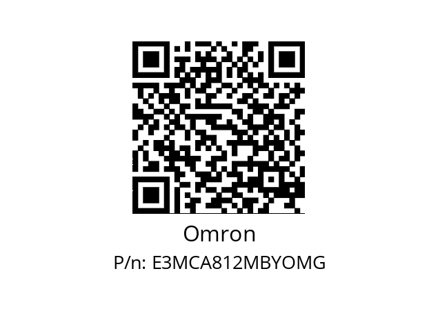   Omron E3MCA812MBYOMG