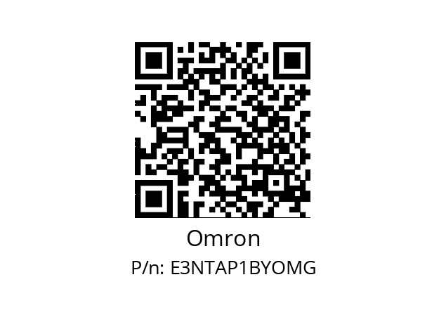   Omron E3NTAP1BYOMG