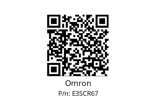   Omron E3SCR67