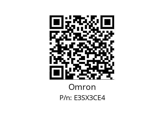   Omron E3SX3CE4