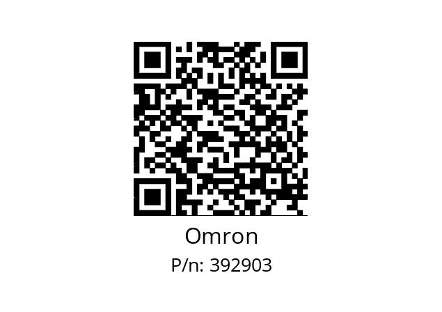   Omron 392903