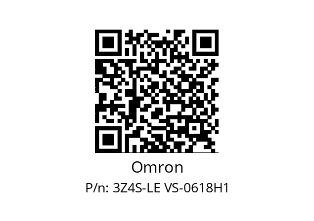   Omron 3Z4S-LE VS-0618H1