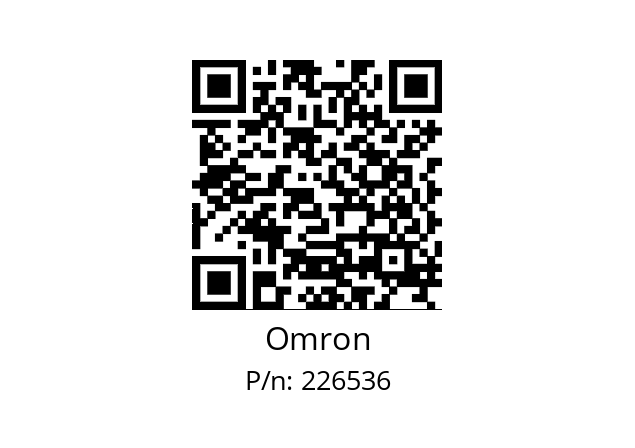   Omron 226536