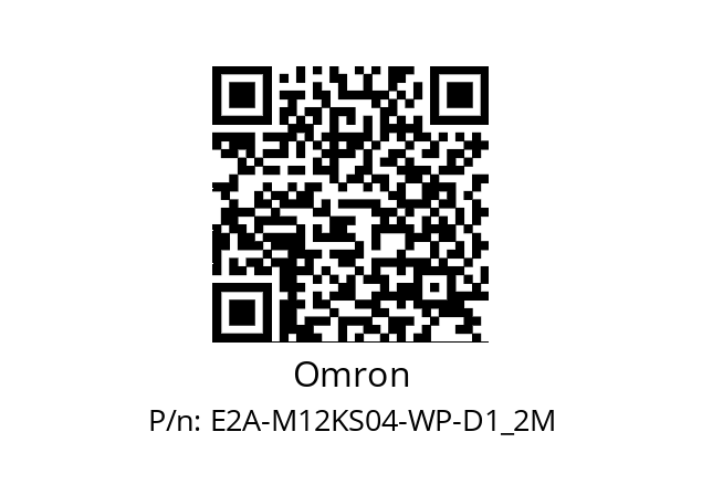   Omron E2A-M12KS04-WP-D1_2М