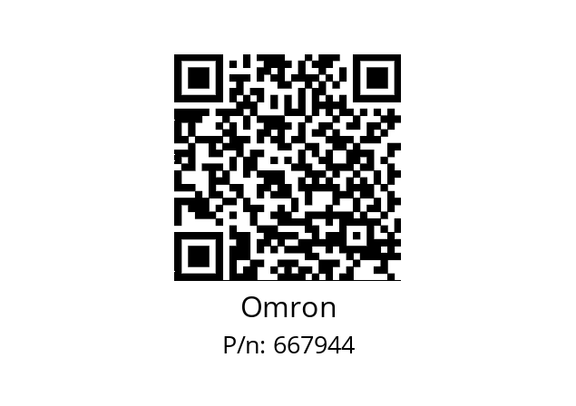   Omron 667944