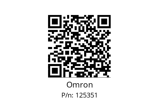   Omron 125351