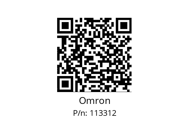   Omron 113312