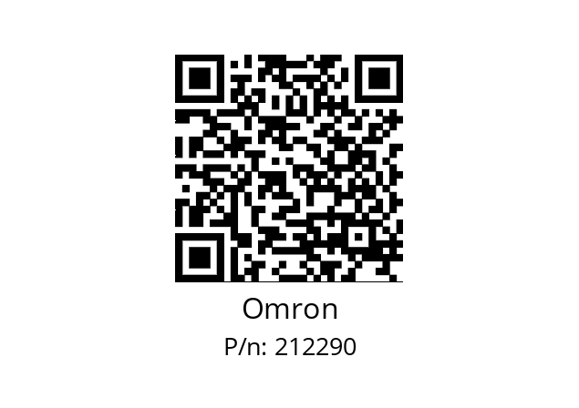   Omron 212290