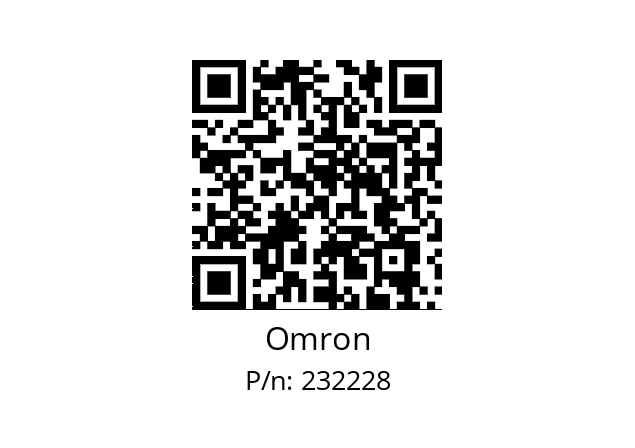   Omron 232228