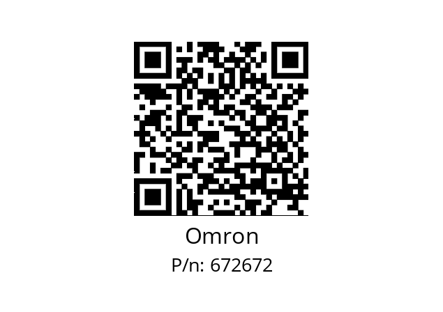   Omron 672672