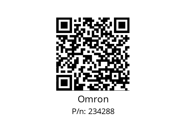   Omron 234288