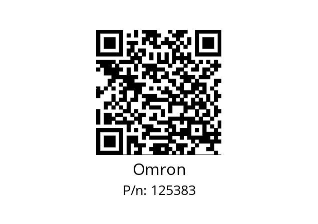   Omron 125383