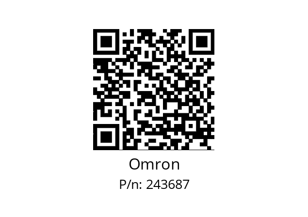   Omron 243687