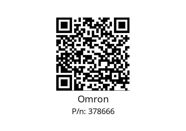   Omron 378666