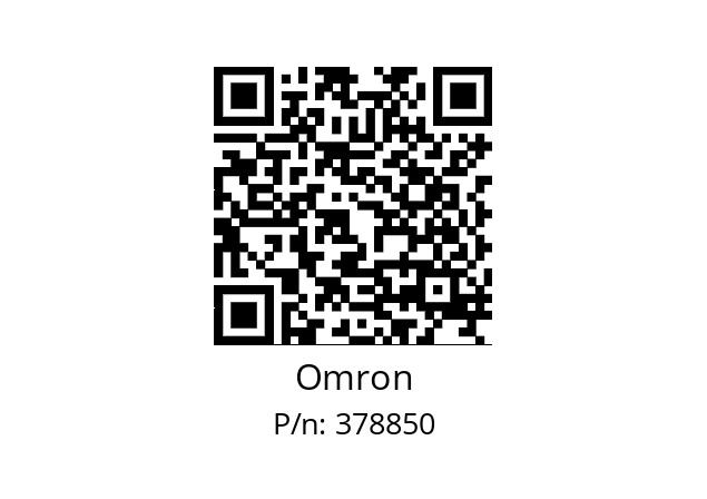   Omron 378850