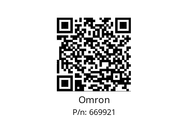   Omron 669921