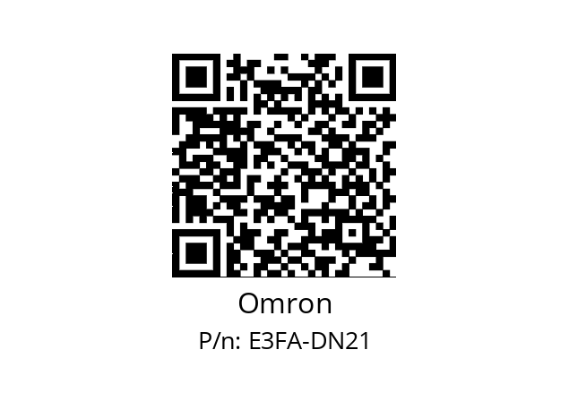   Omron E3FA-DN21