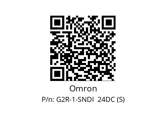   Omron G2R-1-SNDI  24DC (S)