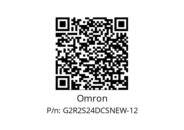  G2R-2-S 24VDC (S) Omron G2R2S24DCSNEW-12