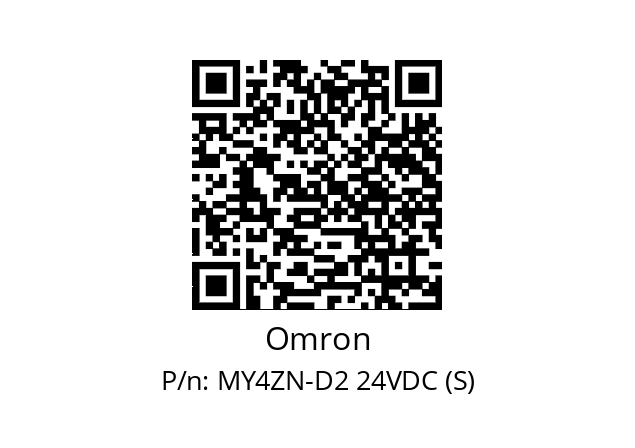  MY4ZND224DCS-114 Omron MY4ZN-D2 24VDC (S)