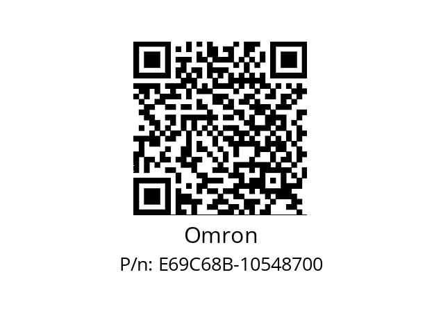   Omron E69C68B-10548700