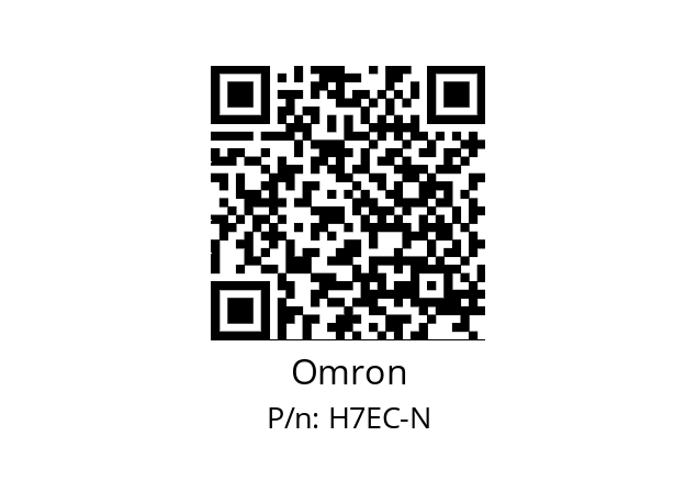   Omron H7EC-N