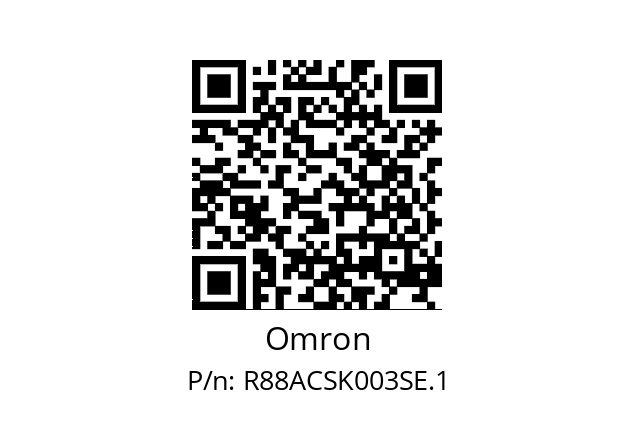   Omron R88ACSK003SE.1