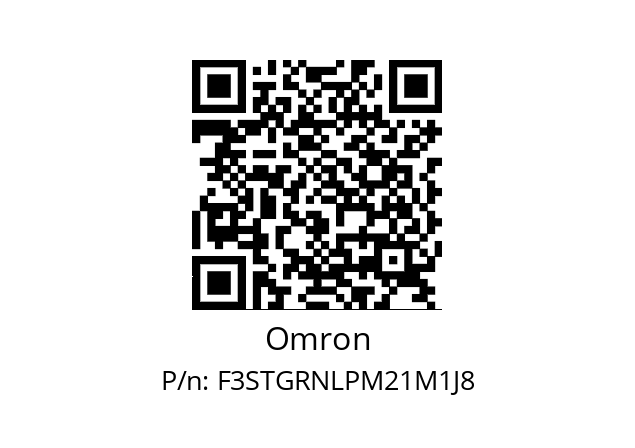   Omron F3STGRNLPM21M1J8