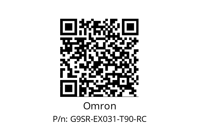   Omron G9SR-EX031-T90-RC