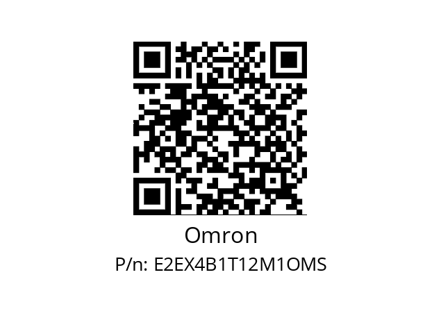   Omron E2EX4B1T12M1OMS