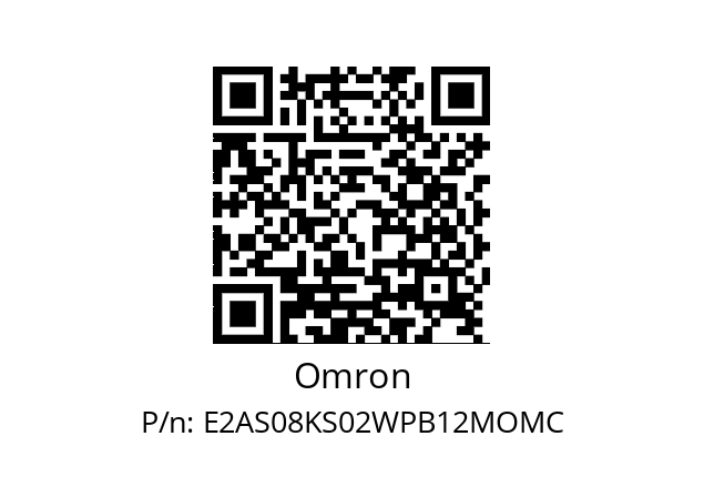   Omron E2AS08KS02WPB12MOMC