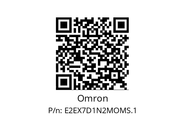   Omron E2EX7D1N2MOMS.1