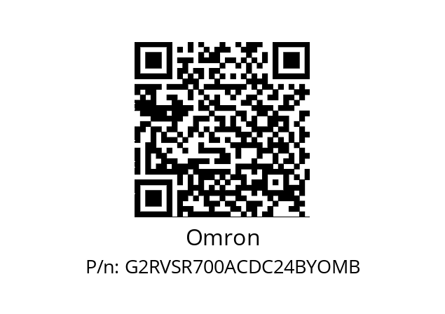   Omron G2RVSR700ACDC24BYOMB