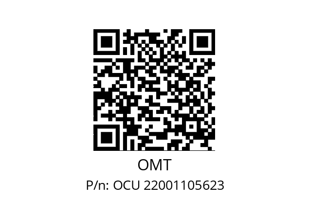   OMT OCU 22001105623