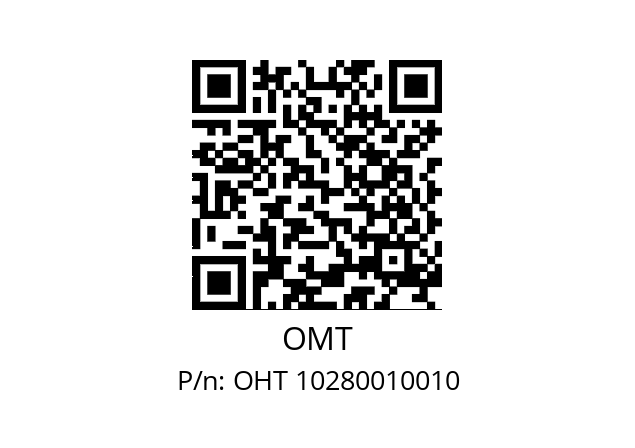   OMT OHT 10280010010