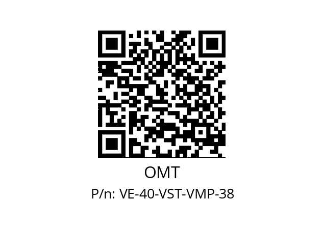   OMT VE-40-VST-VMP-38