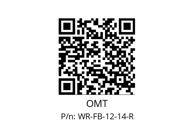   OMT WR-FB-12-14-R