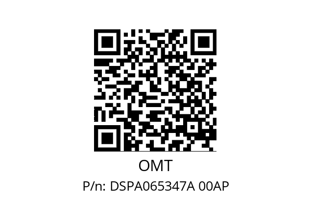   OMT DSPA065347A 00AP