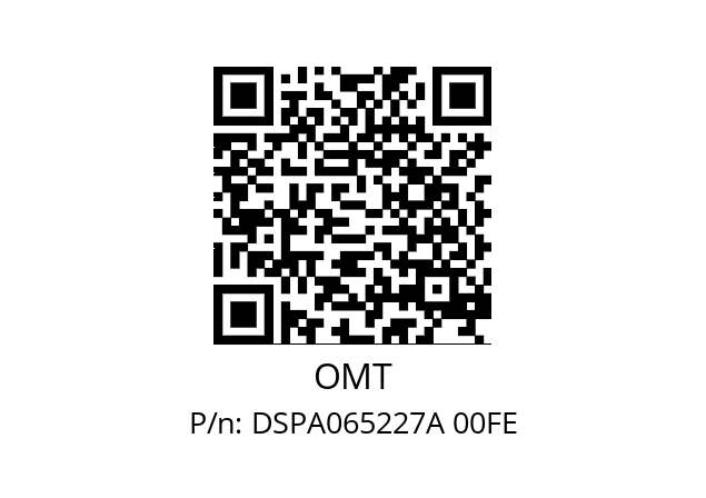   OMT DSPA065227A 00FE