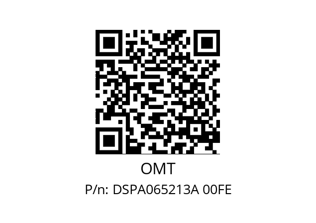   OMT DSPA065213A 00FE