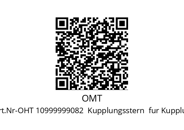   OMT R 82  (Art.Nr-OHT 10999999082  Kupplungsstern  fur Kupplungen ND86)