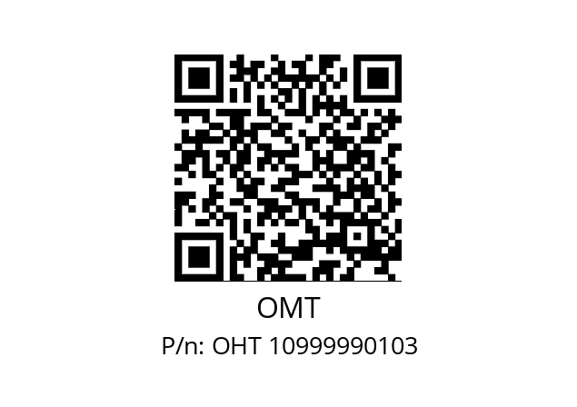   OMT OHT 10999990103