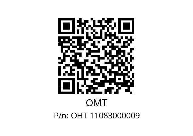   OMT OHT 11083000009