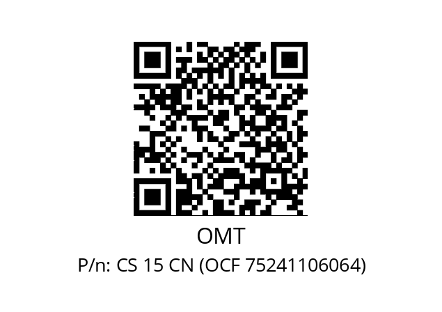   OMT CS 15 CN (OCF 75241106064)