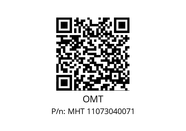   OMT MHT 11073040071