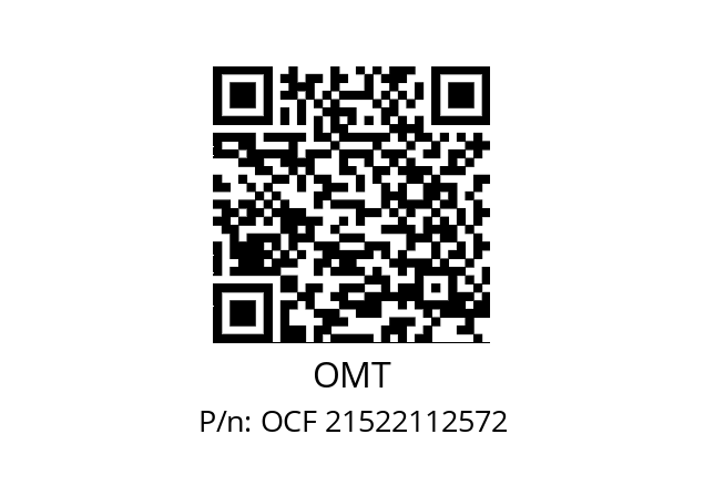   OMT OCF 21522112572